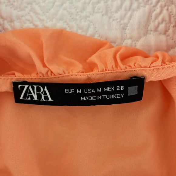 Zara peach crop top - Picture 3 of 5